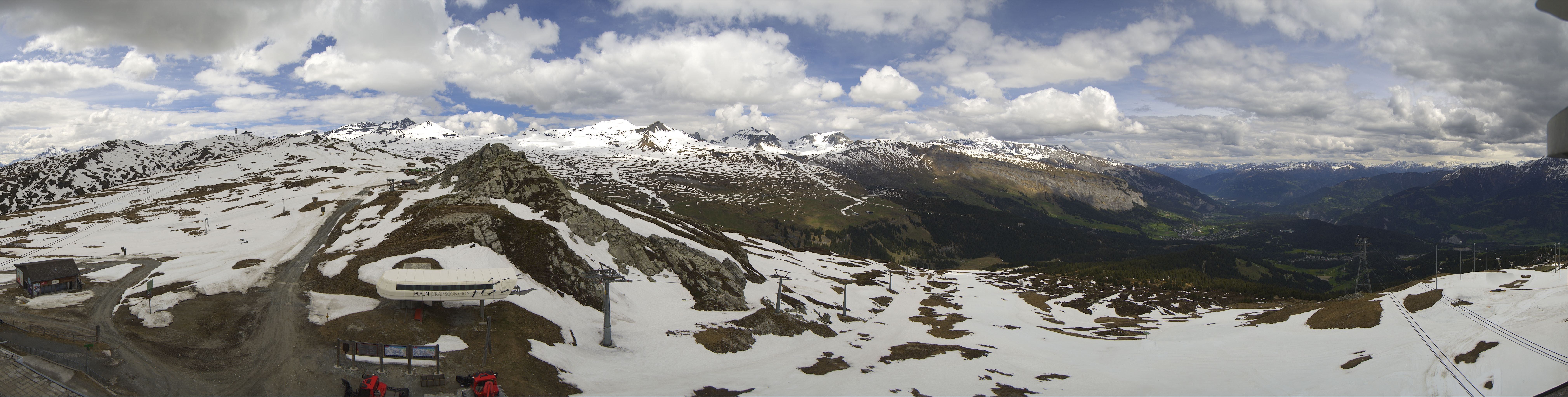 Archived image Webcam Laax - Crap Sogn Gion Top Station