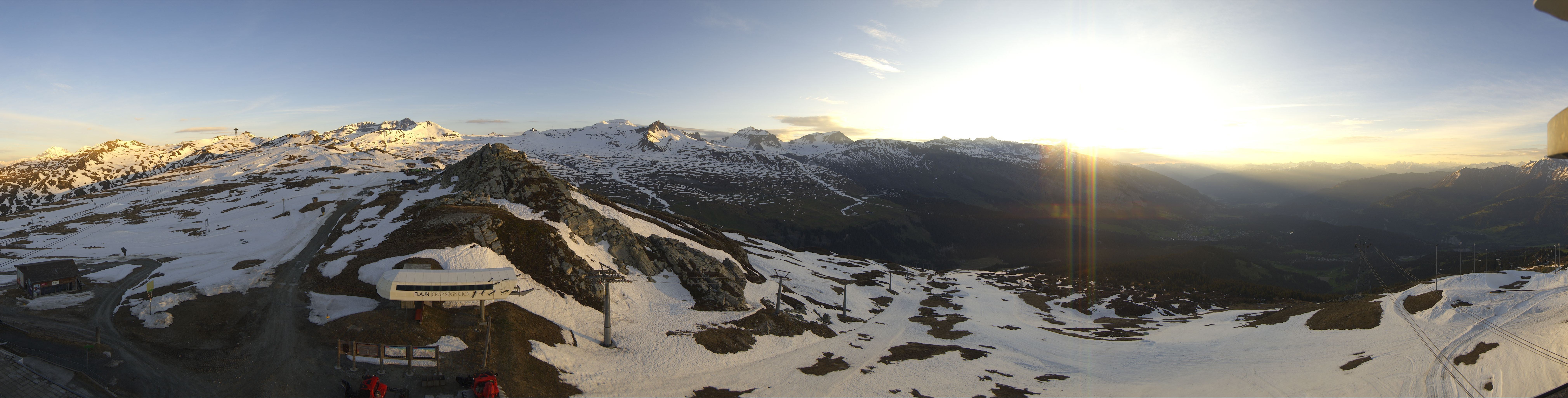 Archiv Foto Webcam Bergstation Crap Sogn Gion