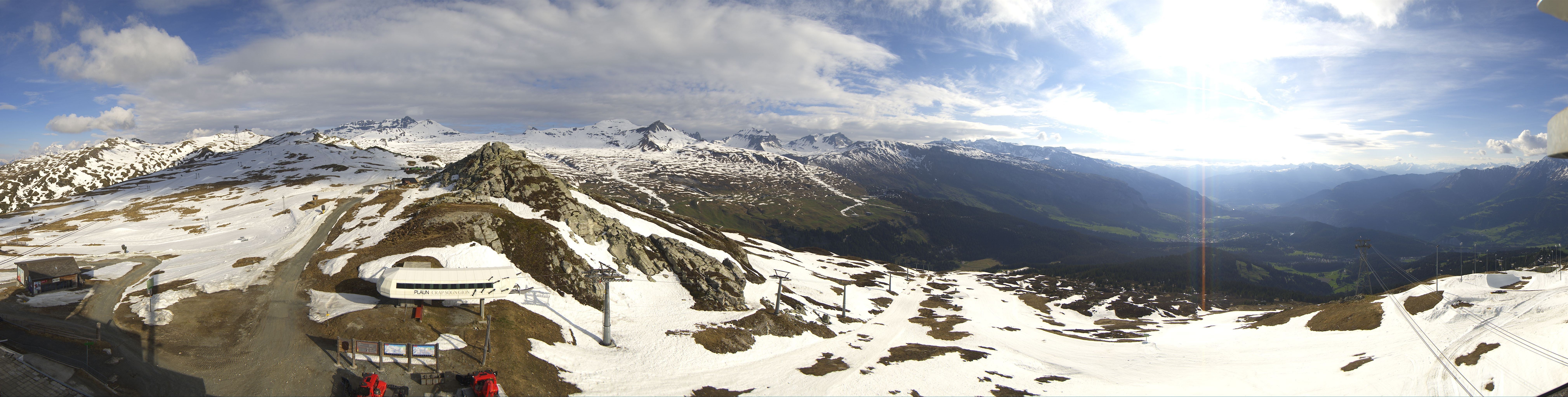 Archiv Foto Webcam Bergstation Crap Sogn Gion