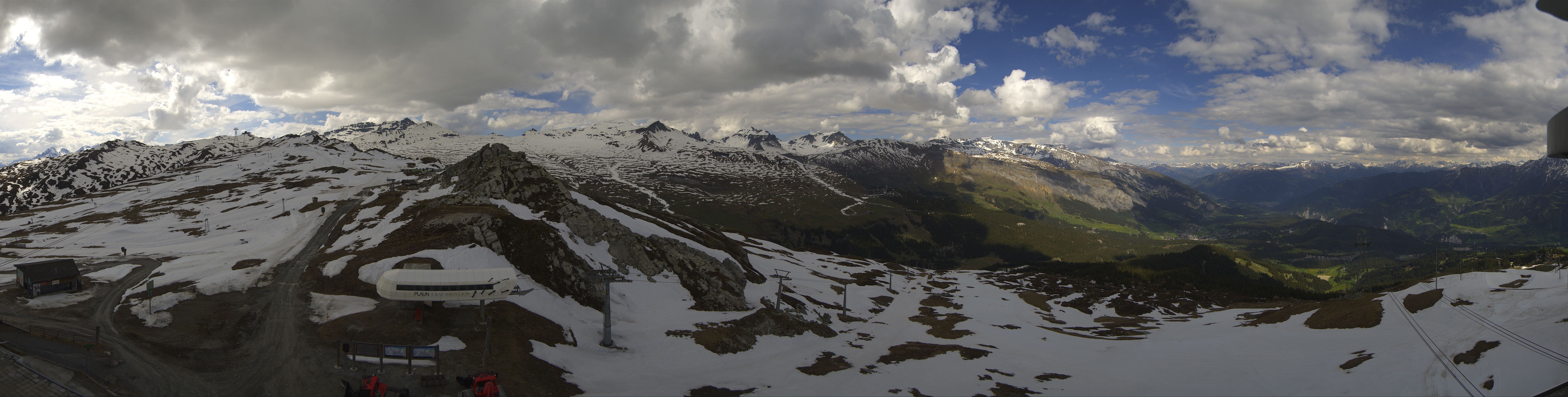 Archiv Foto Webcam Bergstation Crap Sogn Gion