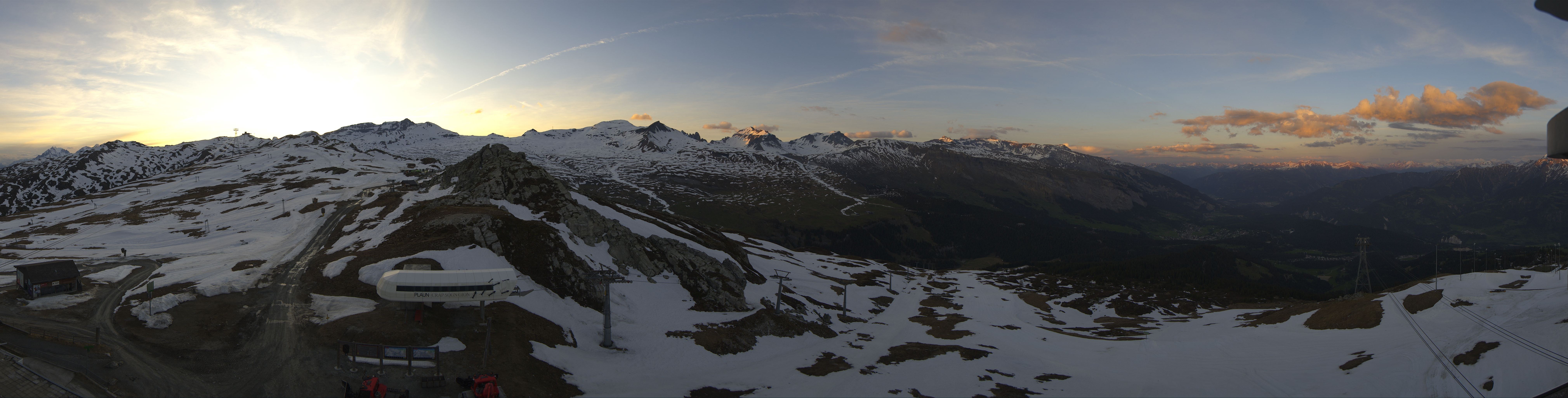 Archiv Foto Webcam Bergstation Crap Sogn Gion