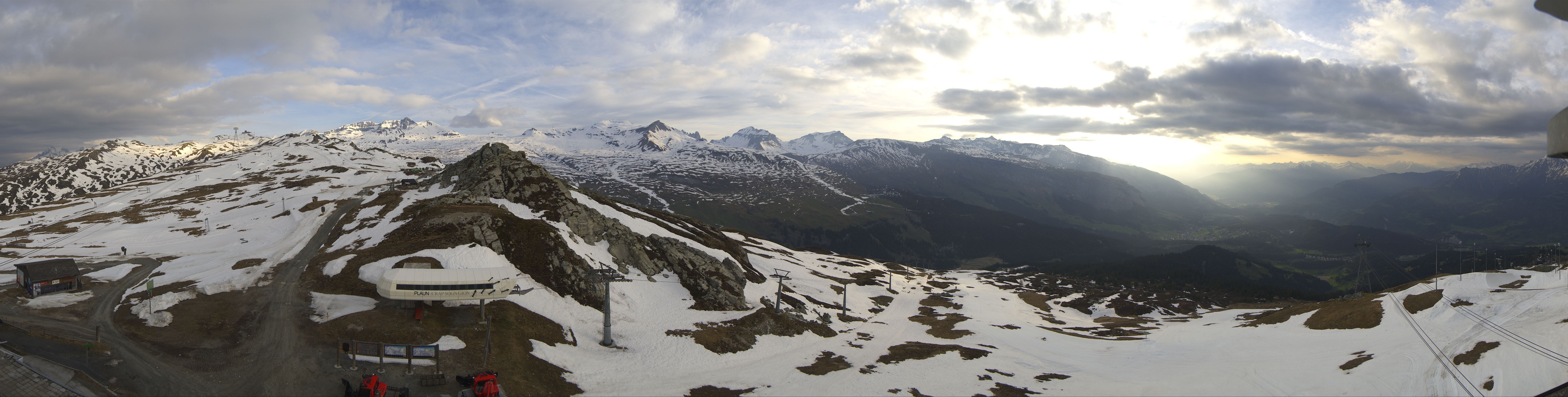 Archiv Foto Webcam Bergstation Crap Sogn Gion