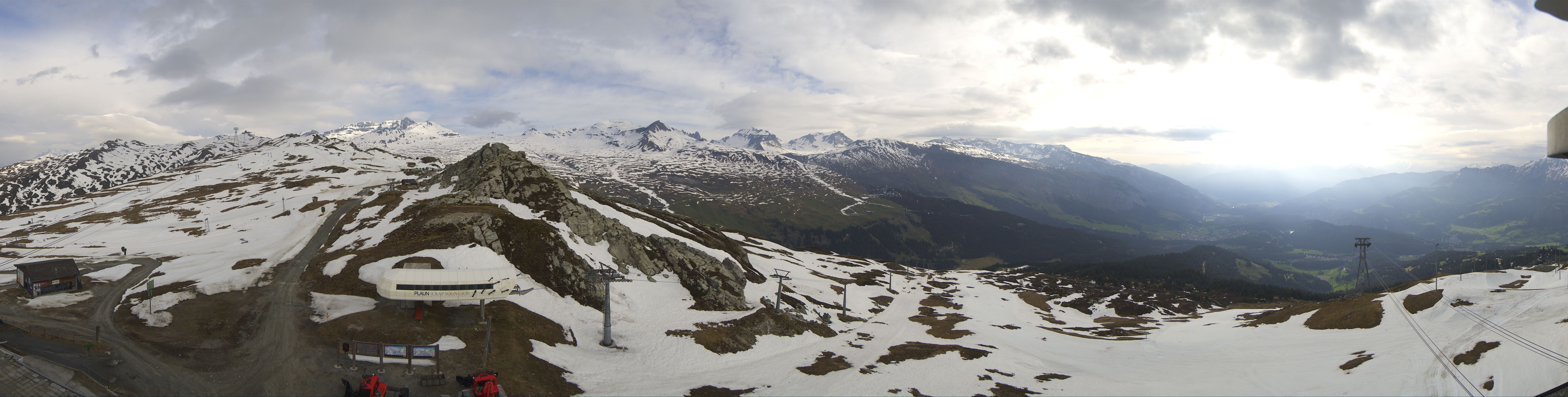 Archiv Foto Webcam Bergstation Crap Sogn Gion