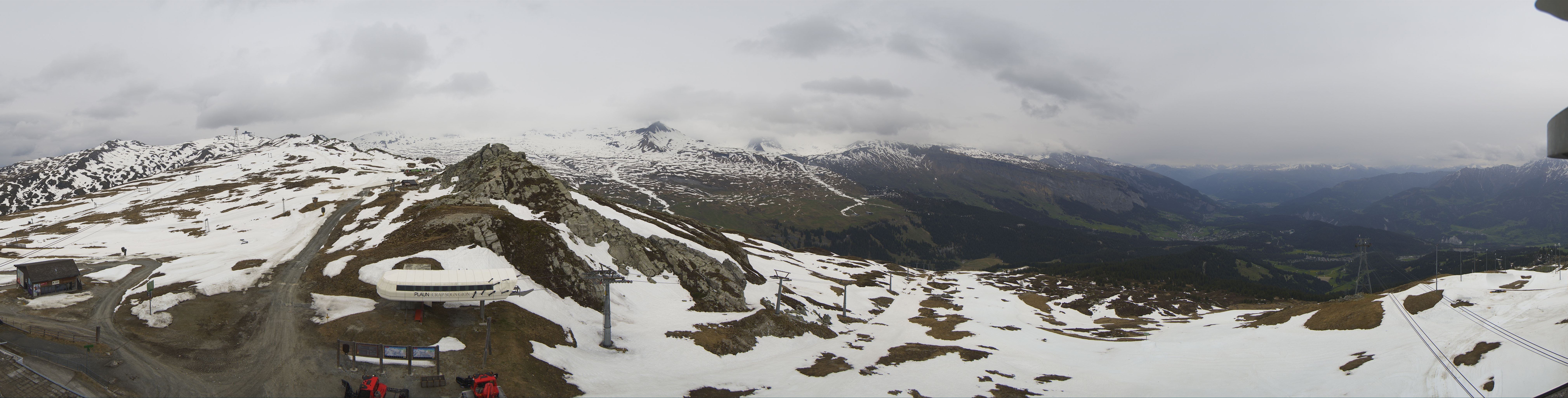 Archiv Foto Webcam Bergstation Crap Sogn Gion