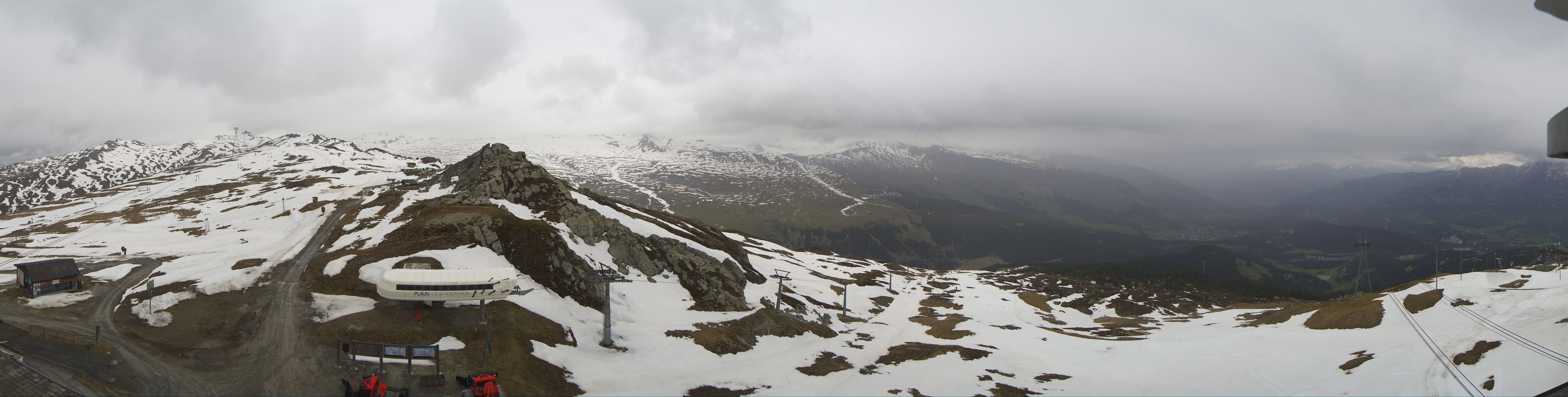 Archiv Foto Webcam Bergstation Crap Sogn Gion