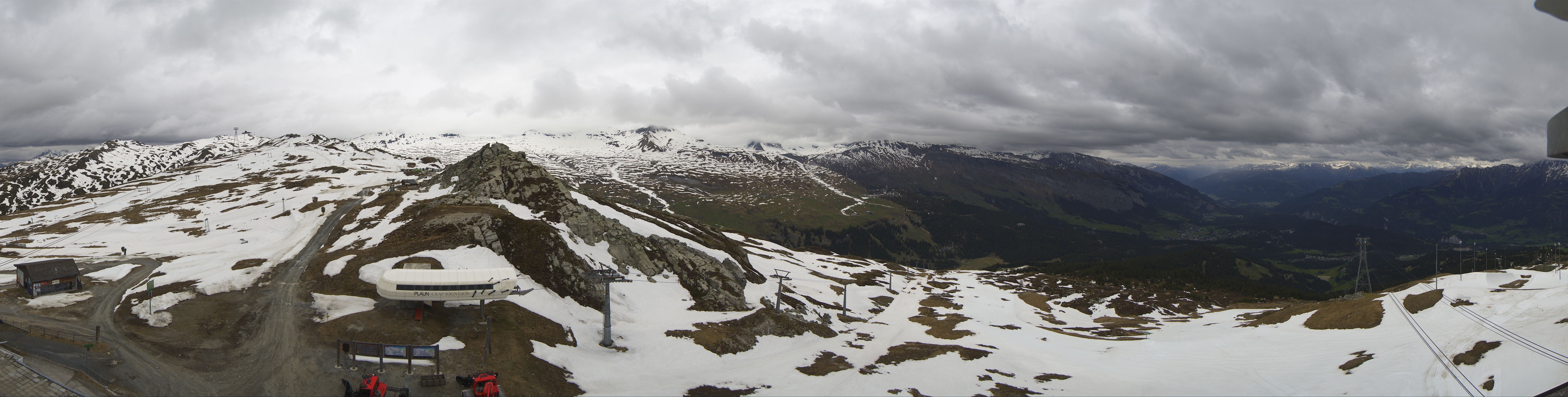 Archiv Foto Webcam Bergstation Crap Sogn Gion