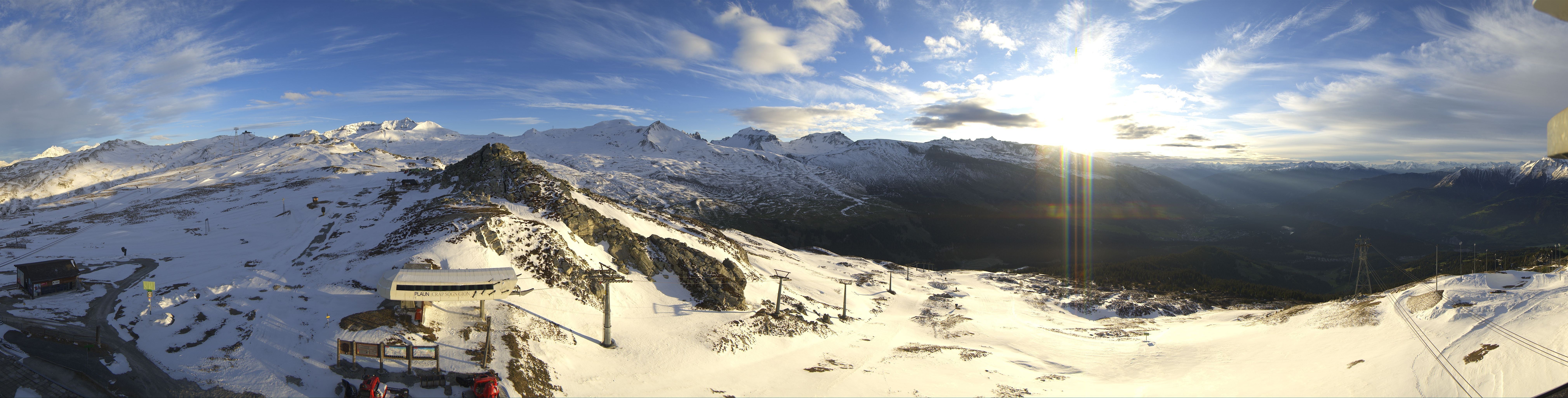 Archiv Foto Webcam Bergstation Crap Sogn Gion