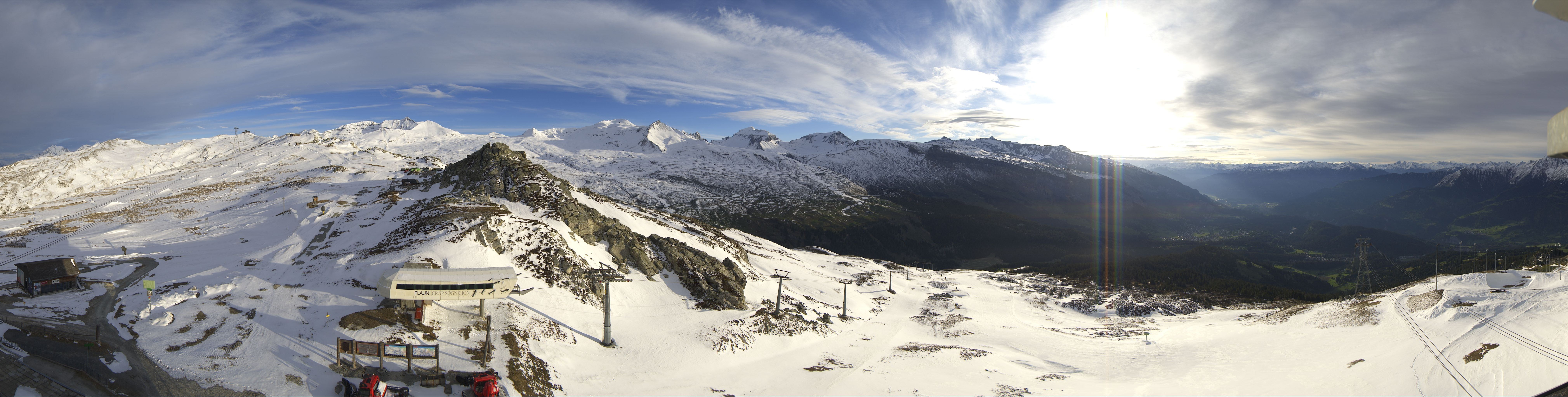 Archiv Foto Webcam Bergstation Crap Sogn Gion