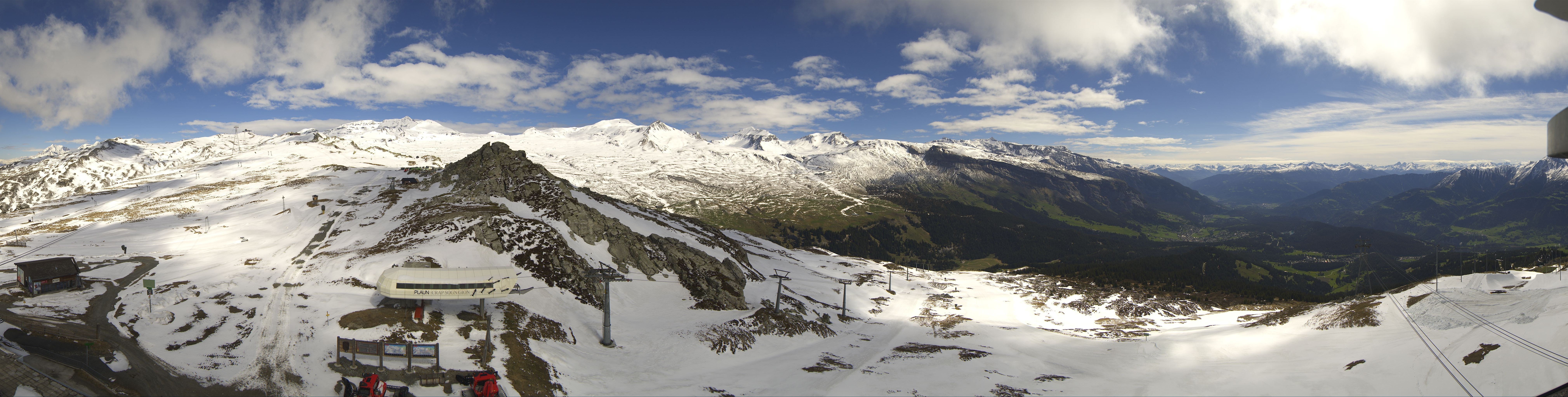 Archiv Foto Webcam Bergstation Crap Sogn Gion