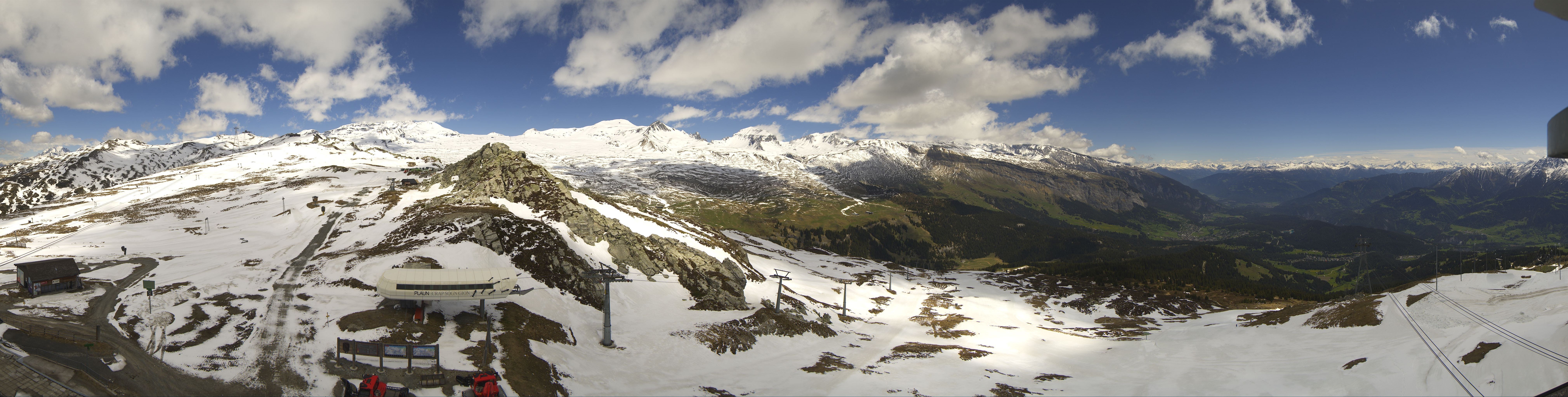 Archiv Foto Webcam Bergstation Crap Sogn Gion
