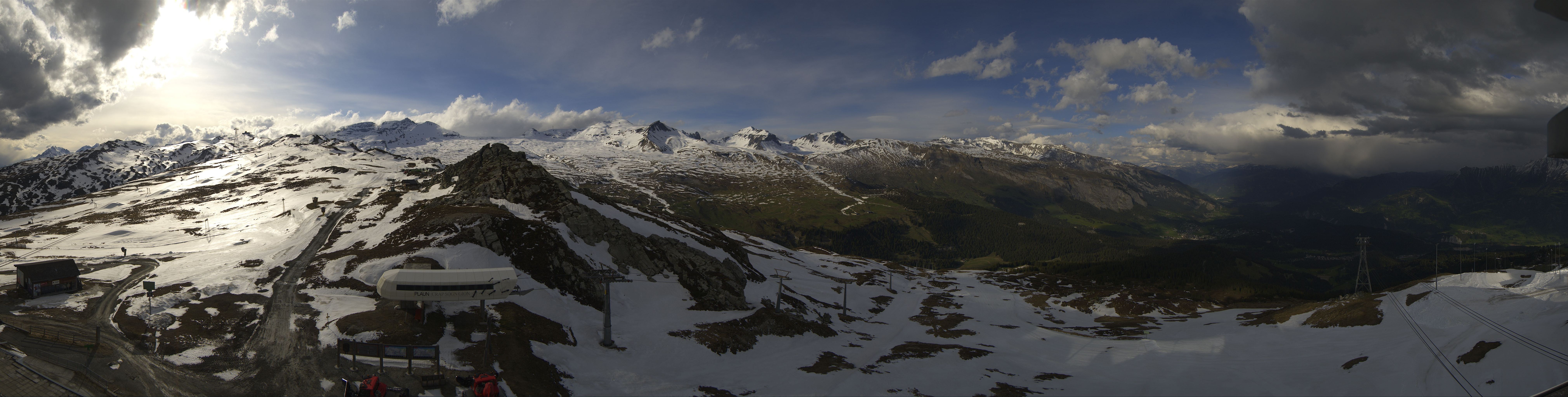 Archiv Foto Webcam Bergstation Crap Sogn Gion