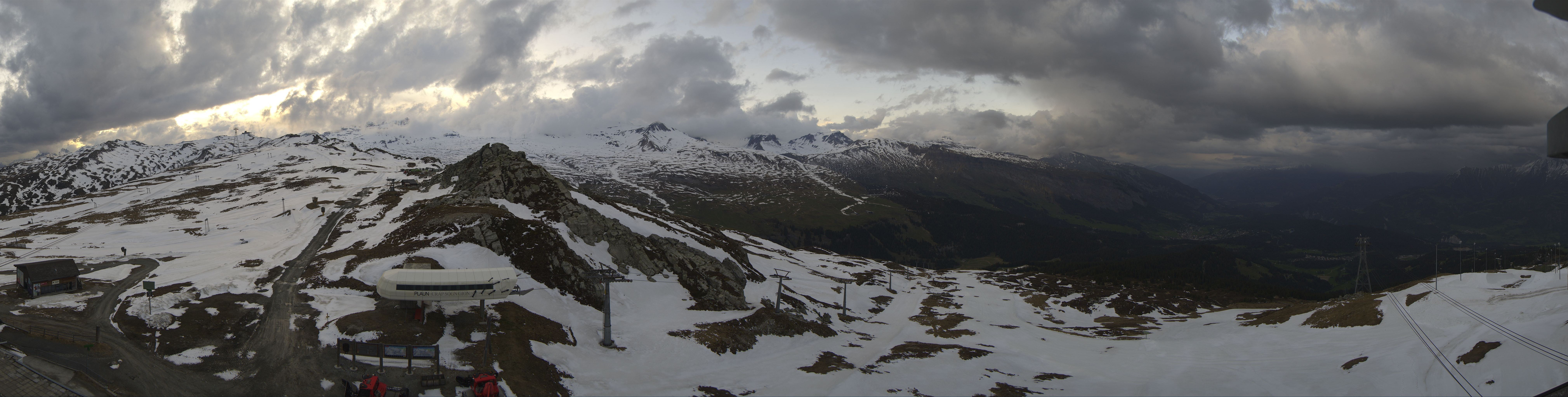 Archiv Foto Webcam Bergstation Crap Sogn Gion