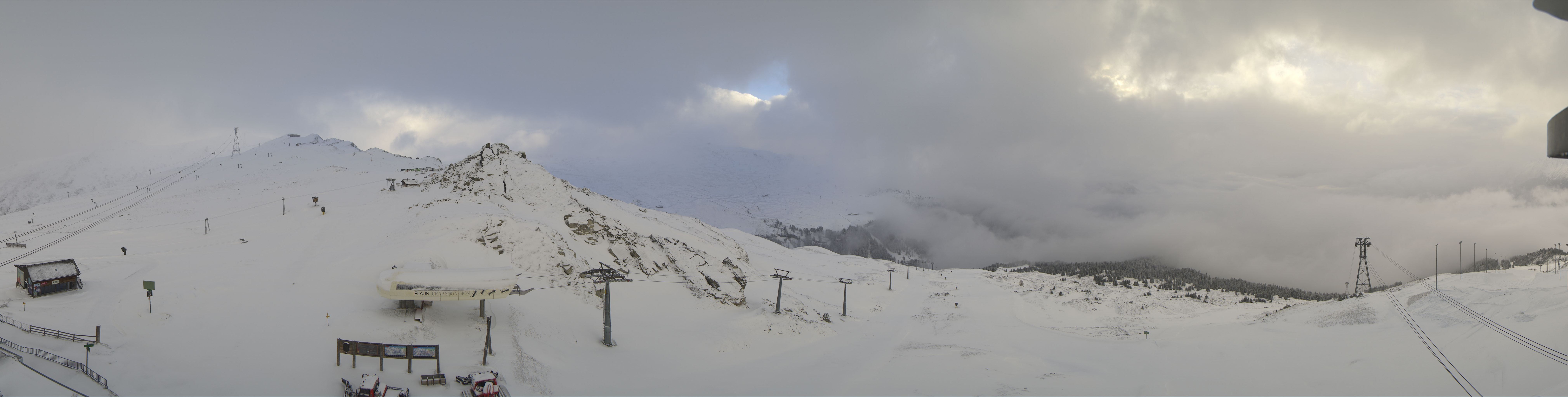 Archiv Foto Webcam Bergstation Crap Sogn Gion