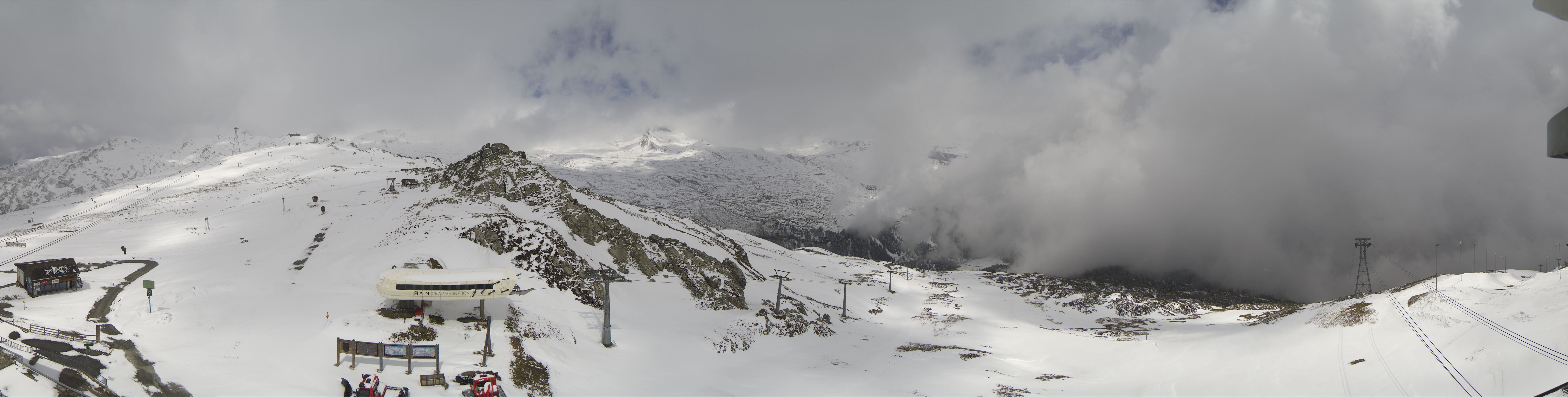 Archiv Foto Webcam Bergstation Crap Sogn Gion
