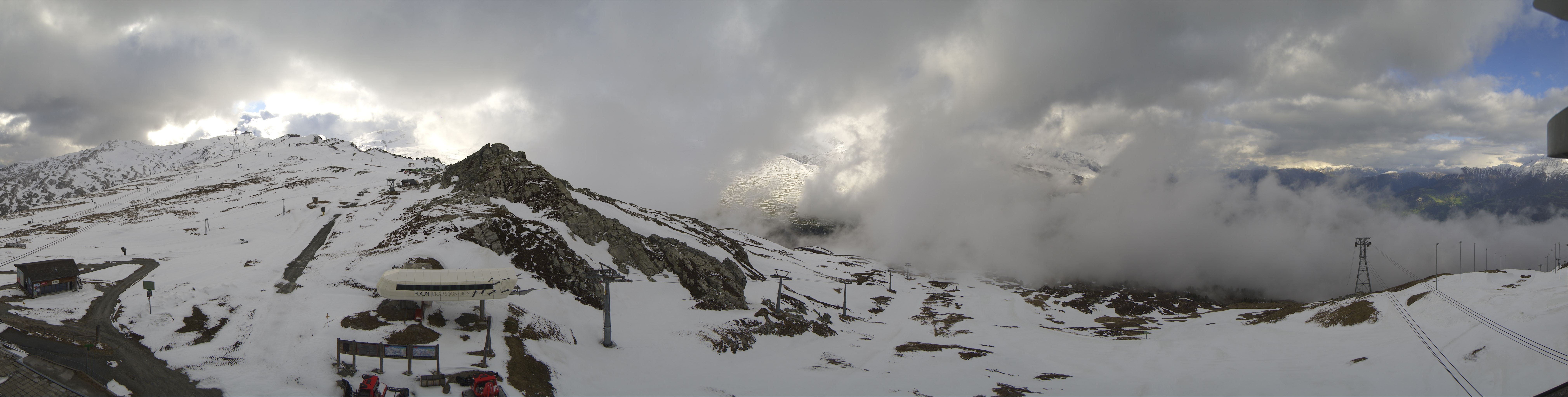 Archiv Foto Webcam Bergstation Crap Sogn Gion