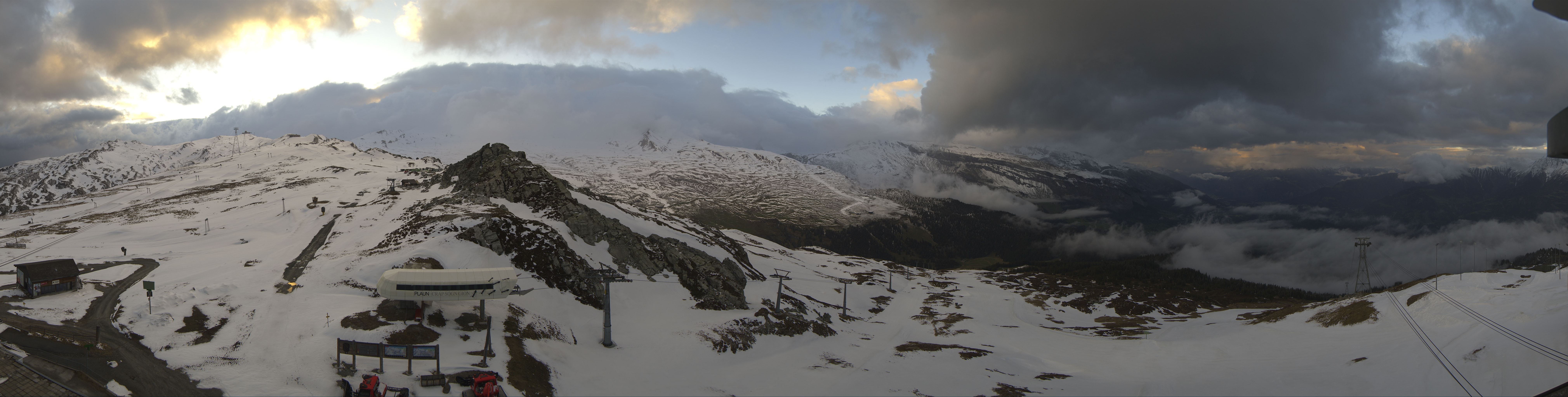 Archiv Foto Webcam Bergstation Crap Sogn Gion