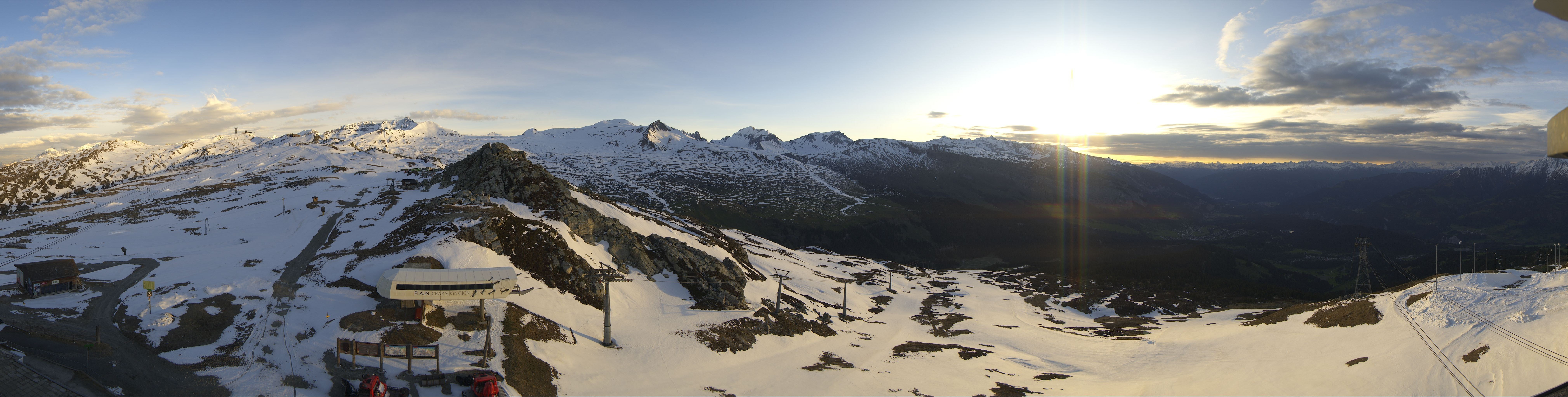 Archiv Foto Webcam Bergstation Crap Sogn Gion