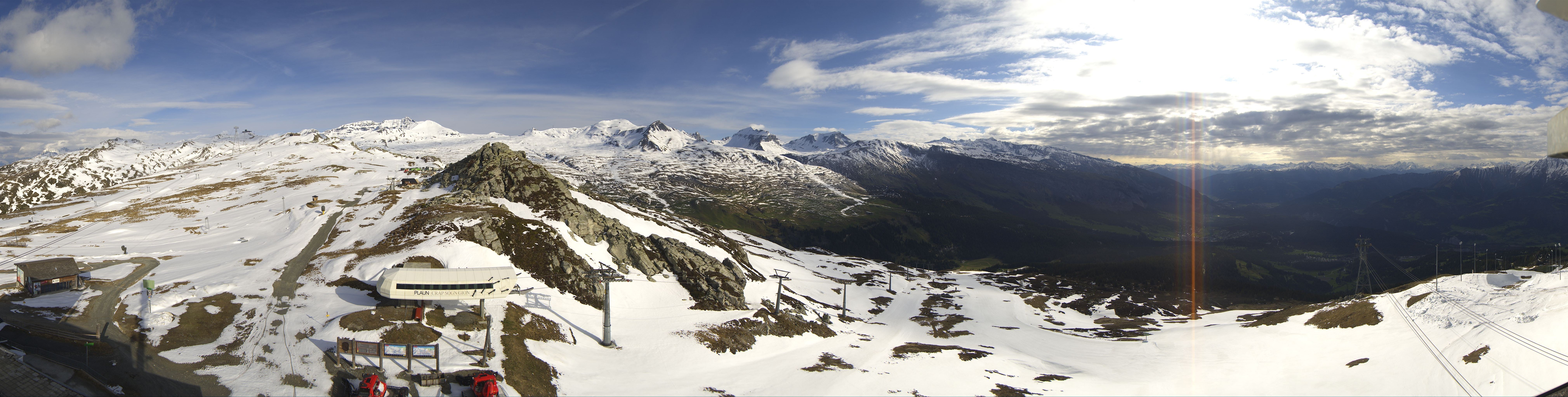 Archiv Foto Webcam Bergstation Crap Sogn Gion