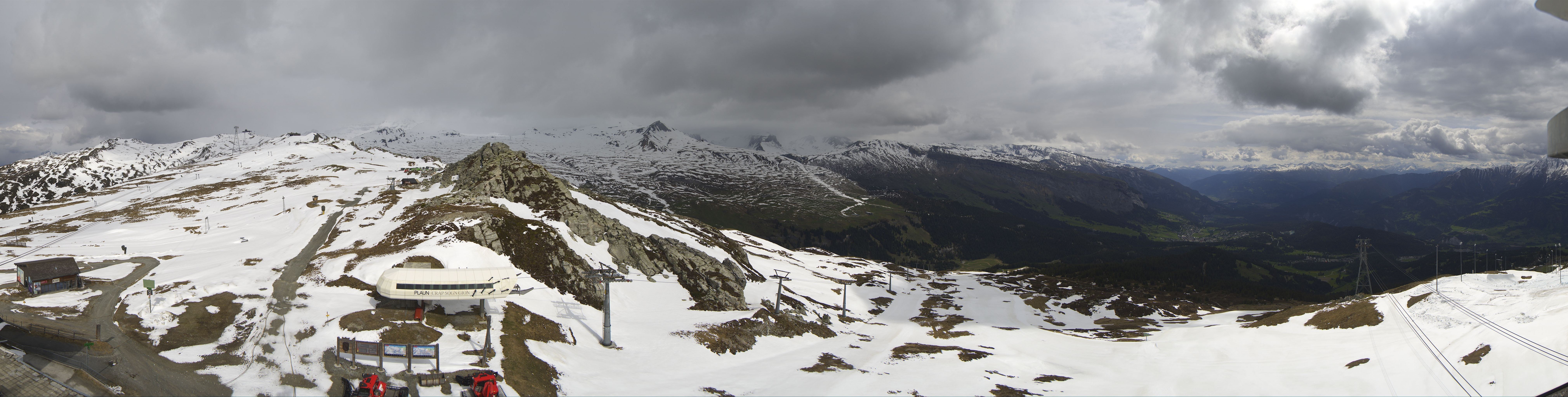 Archiv Foto Webcam Bergstation Crap Sogn Gion