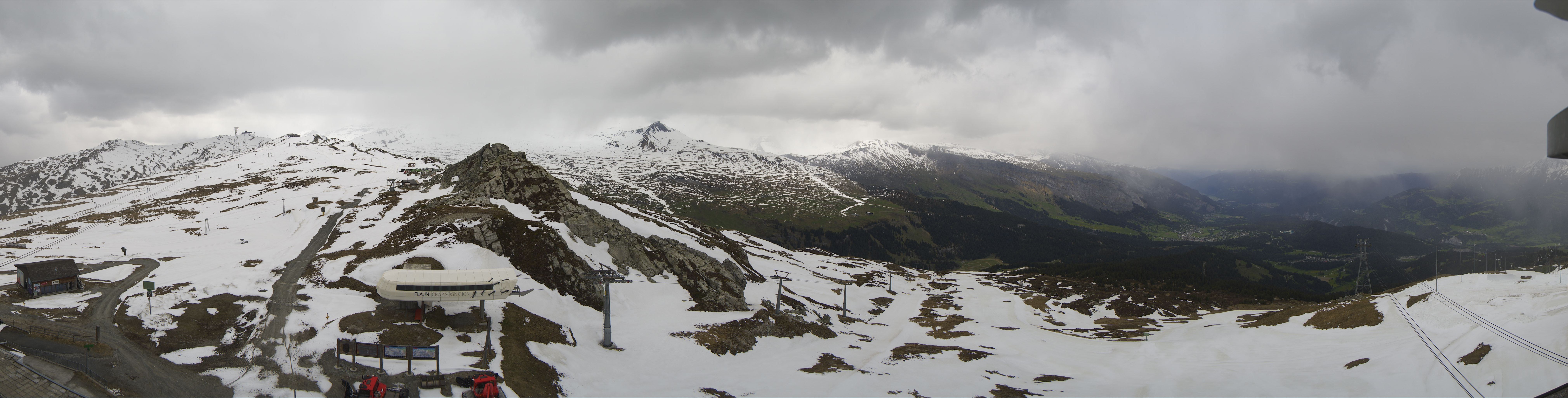 Archiv Foto Webcam Bergstation Crap Sogn Gion