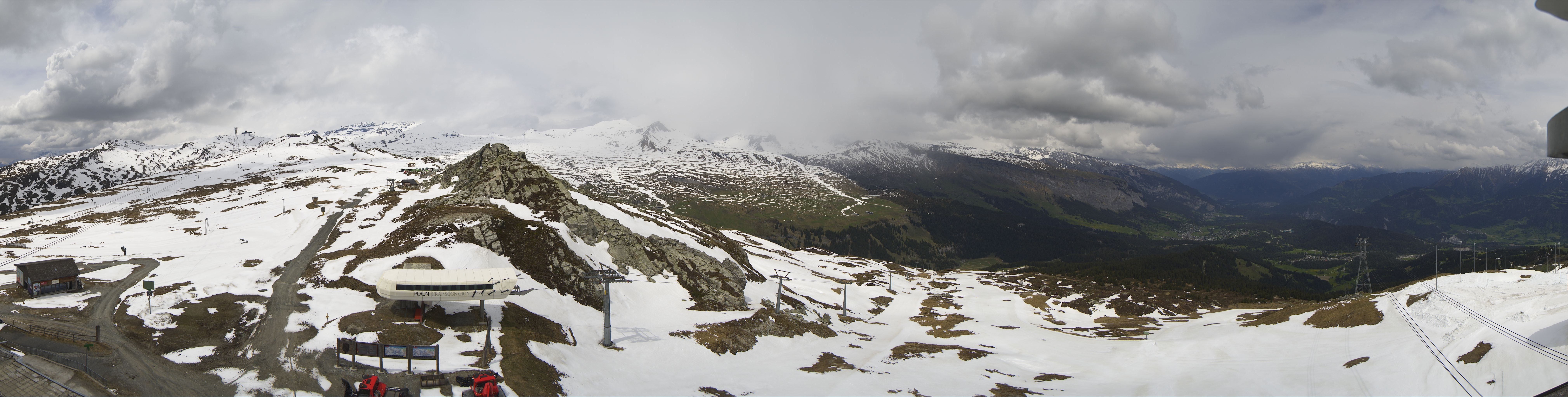 Archiv Foto Webcam Bergstation Crap Sogn Gion