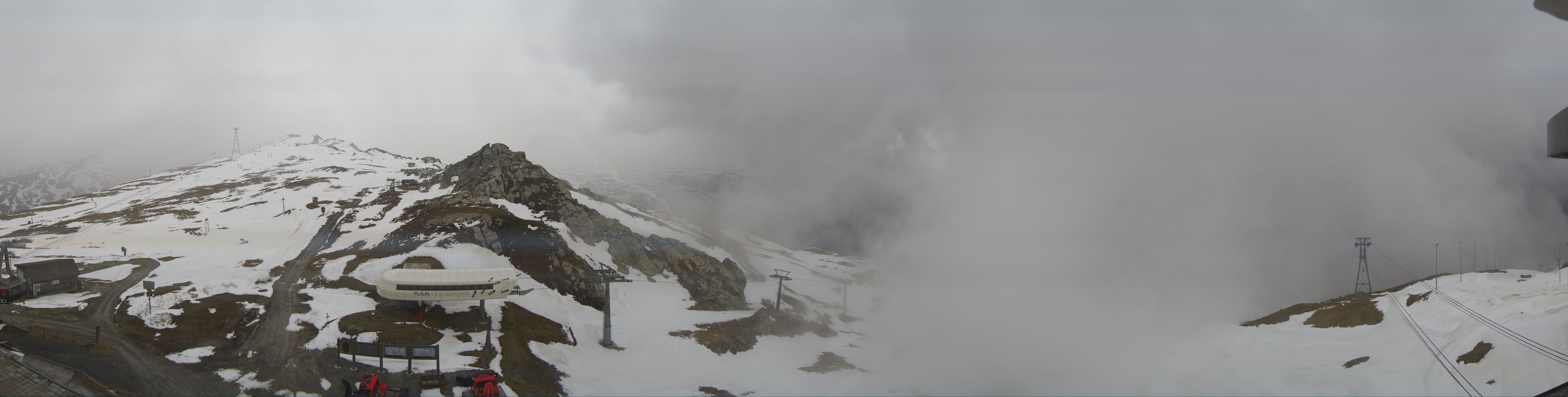 Archiv Foto Webcam Bergstation Crap Sogn Gion