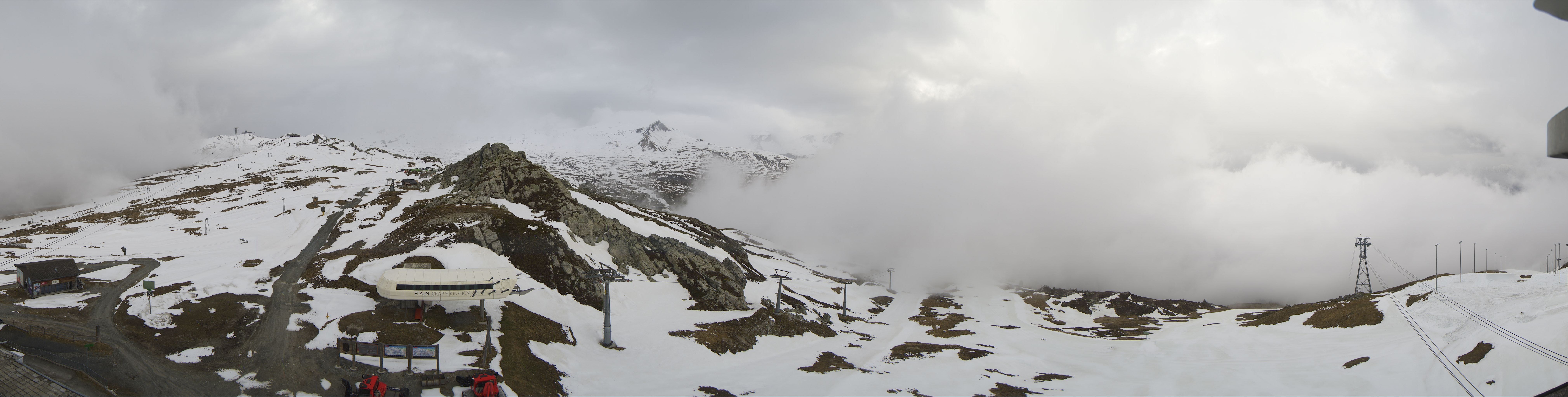 Archiv Foto Webcam Bergstation Crap Sogn Gion