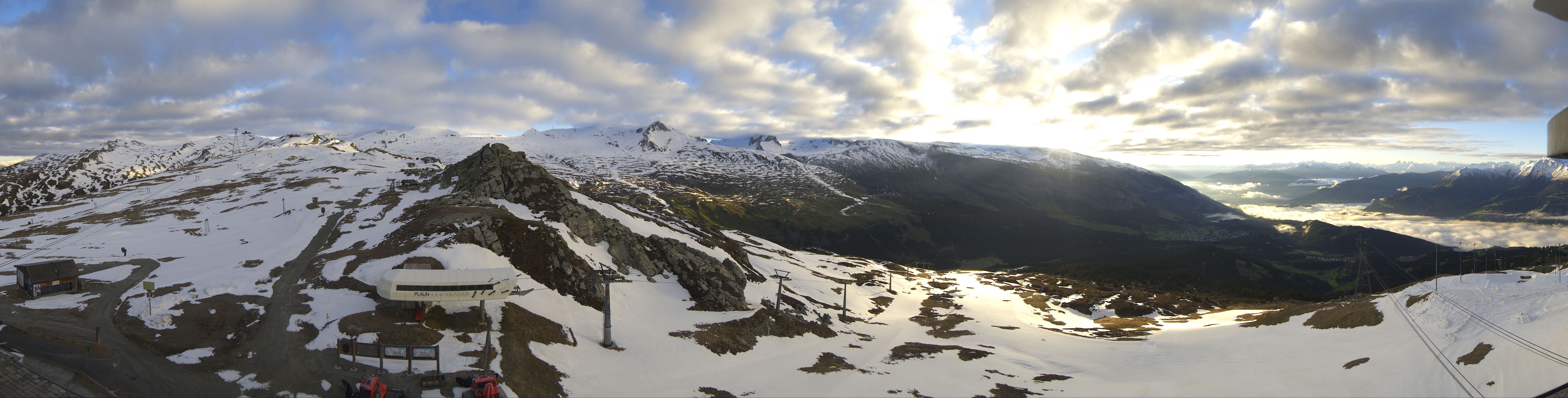 Archiv Foto Webcam Bergstation Crap Sogn Gion