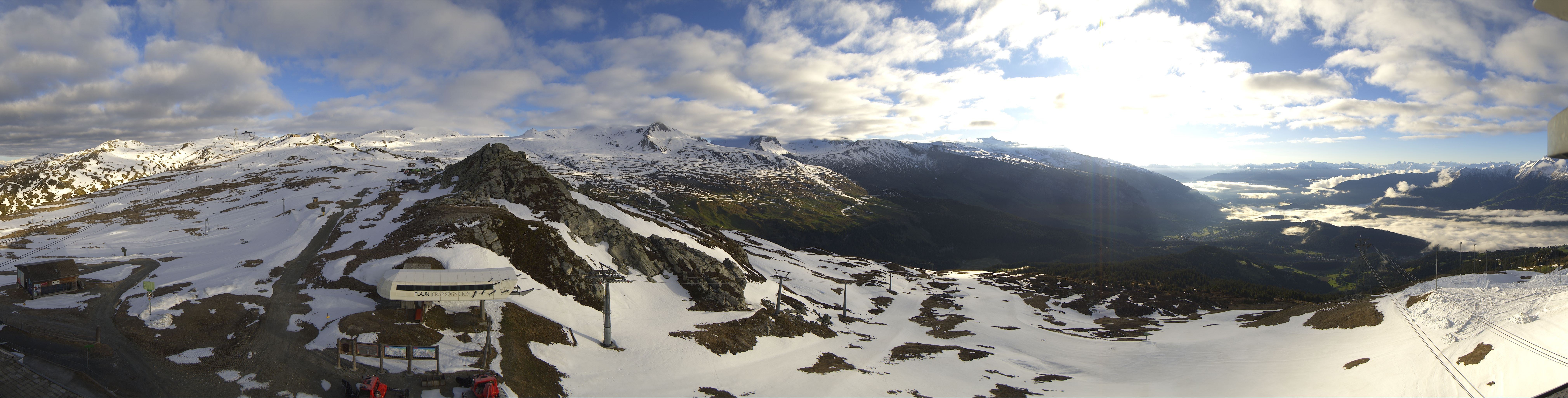 Archiv Foto Webcam Bergstation Crap Sogn Gion