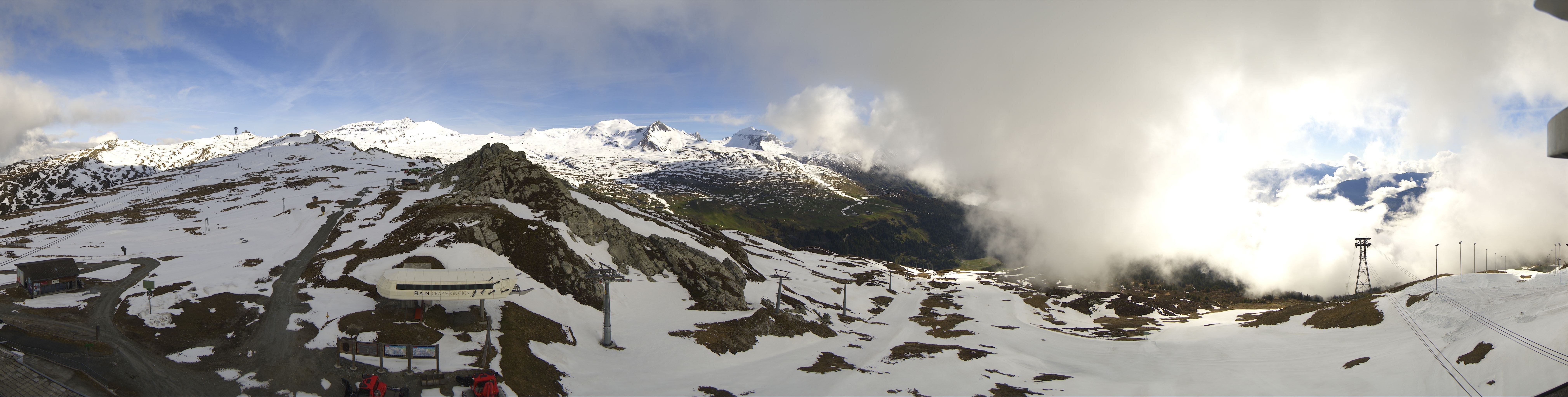 Archiv Foto Webcam Bergstation Crap Sogn Gion