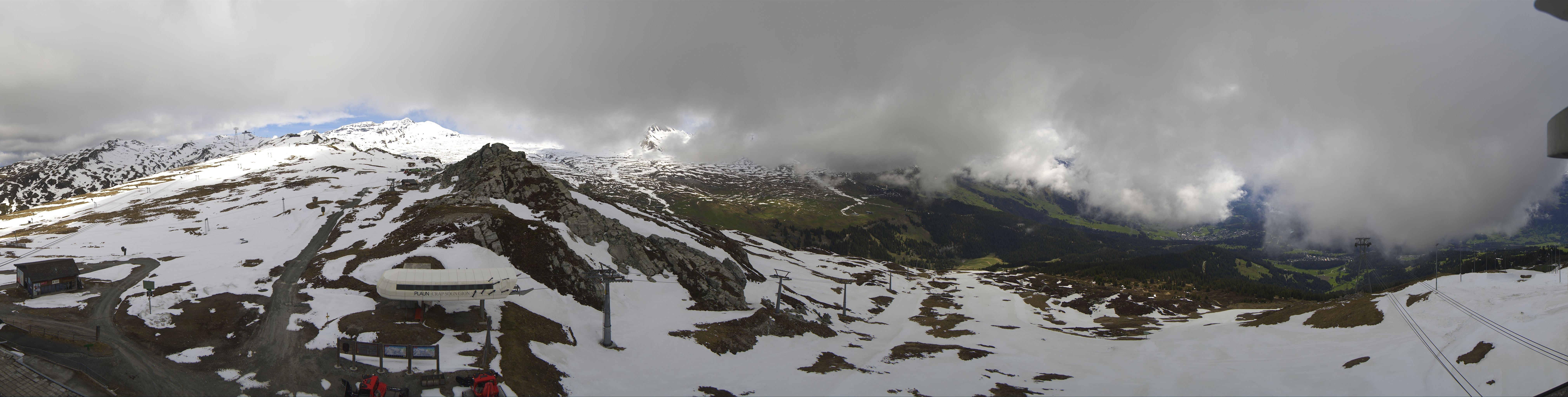 Archiv Foto Webcam Bergstation Crap Sogn Gion