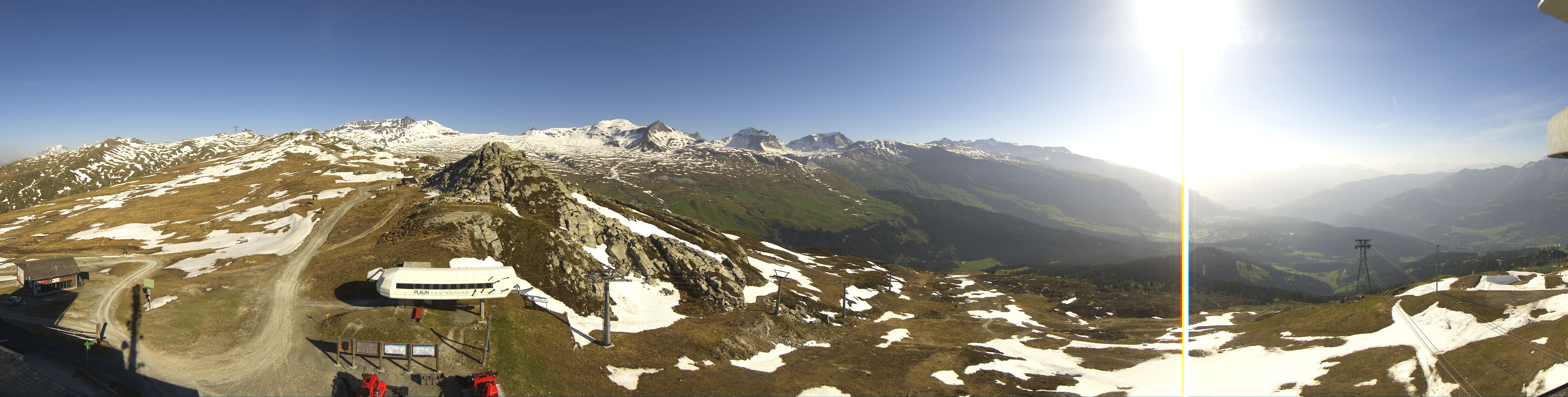 Archived image Webcam Laax - Crap Sogn Gion Top Station