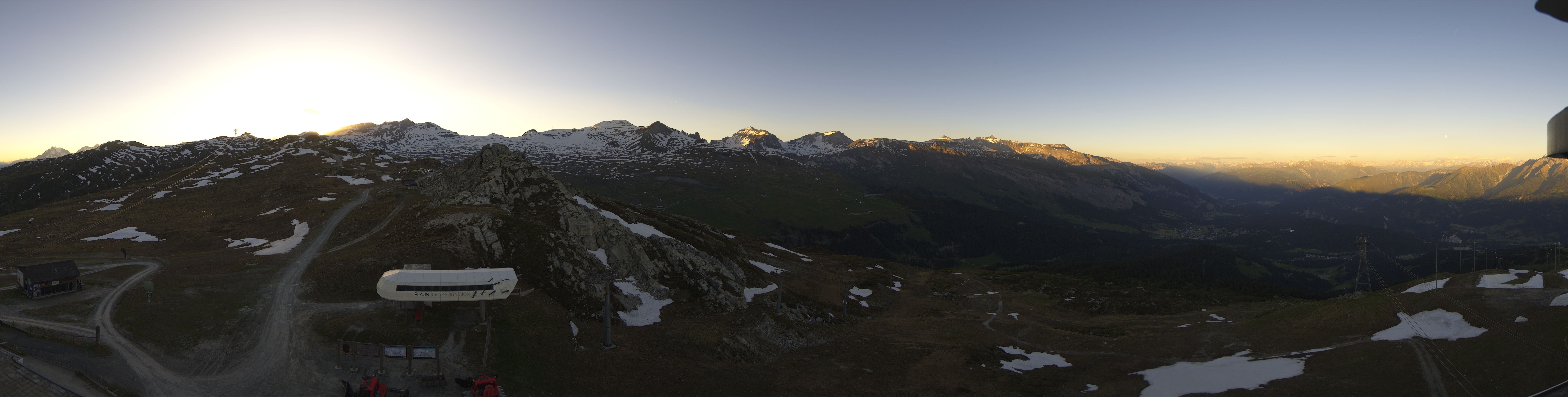 Archiv Foto Webcam Bergstation Crap Sogn Gion