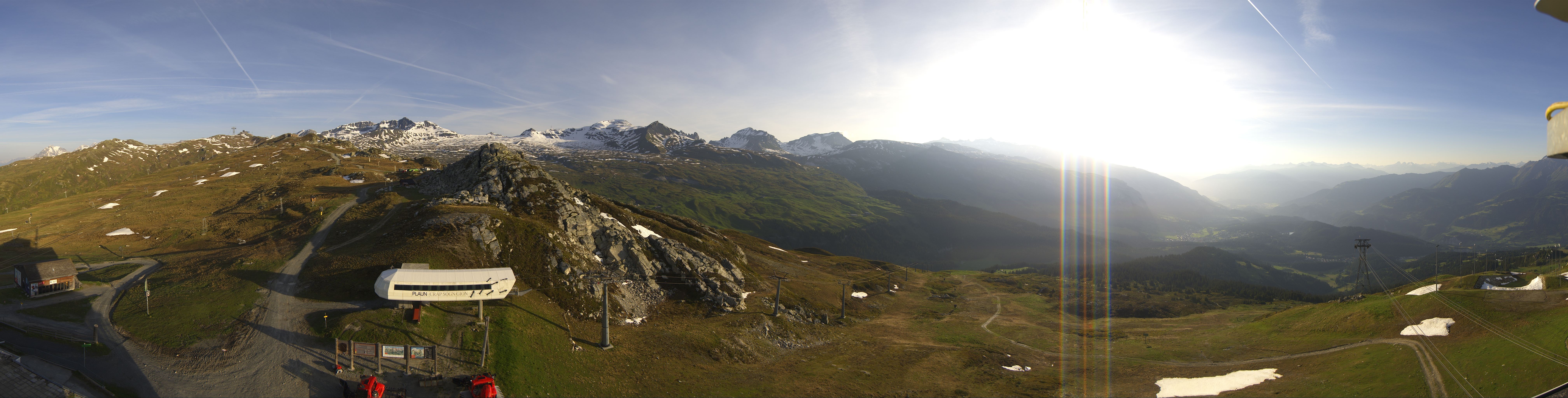 Archiv Foto Webcam Bergstation Crap Sogn Gion