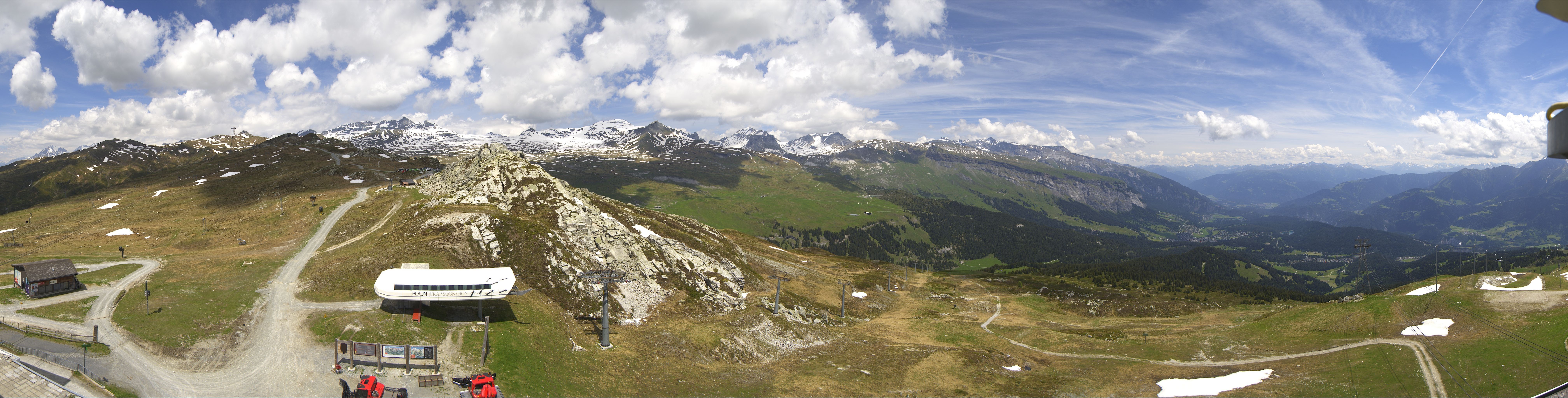 Archiv Foto Webcam Bergstation Crap Sogn Gion