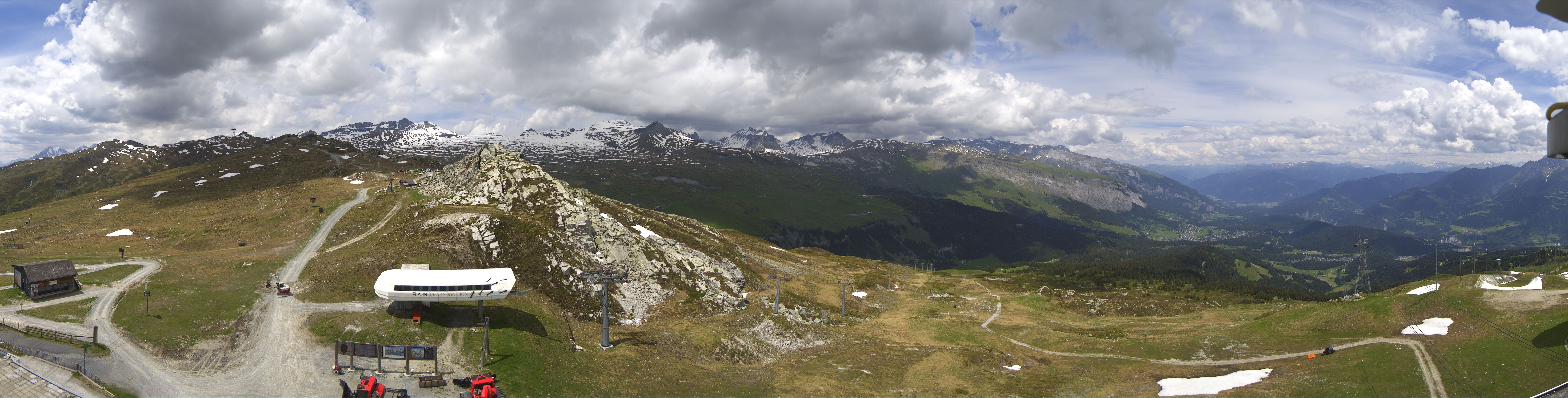Archiv Foto Webcam Bergstation Crap Sogn Gion