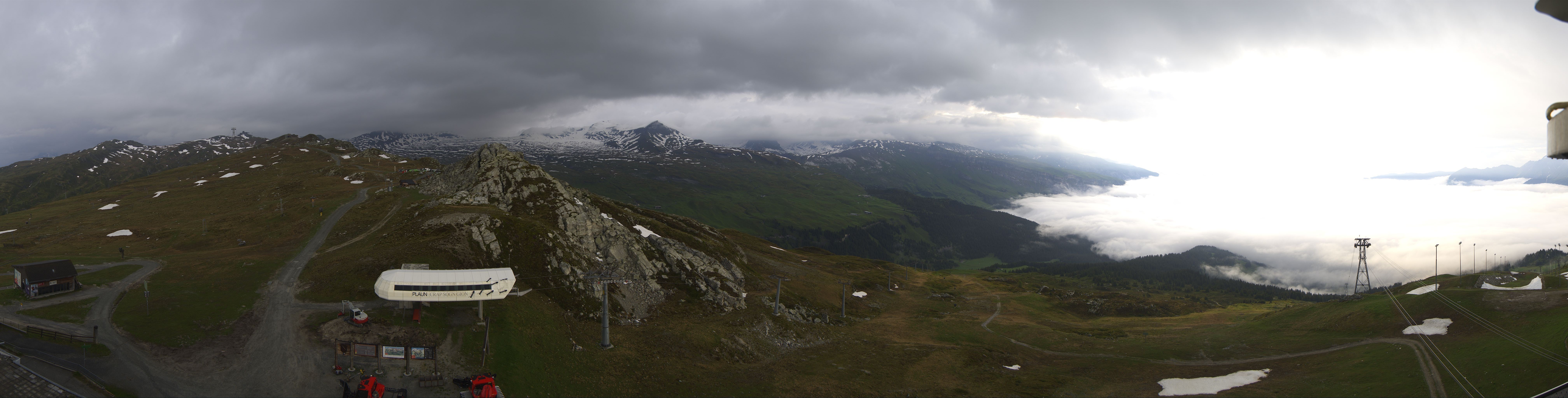 Archiv Foto Webcam Bergstation Crap Sogn Gion
