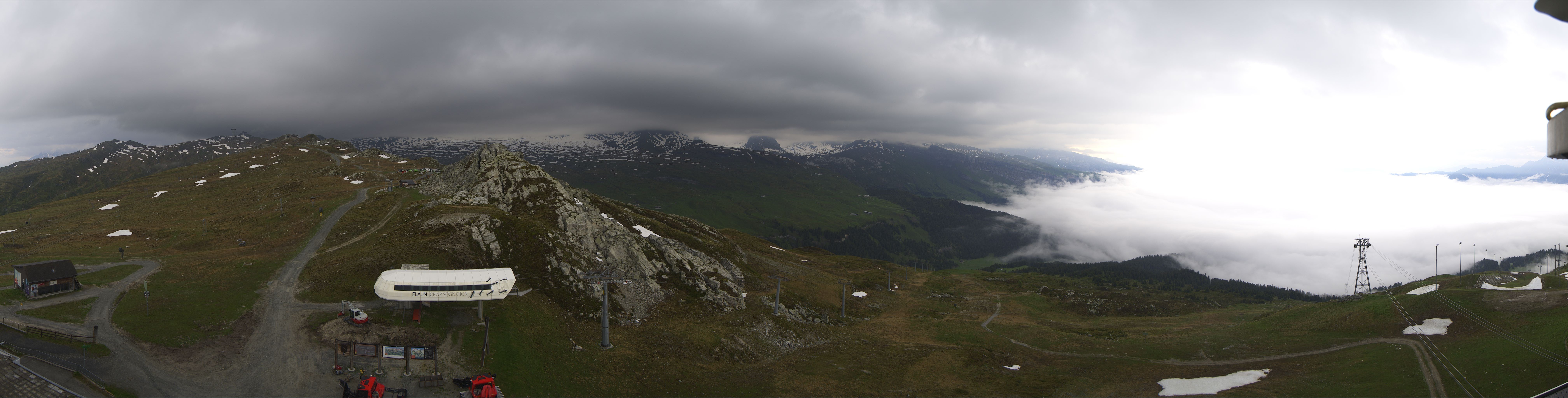 Archiv Foto Webcam Bergstation Crap Sogn Gion