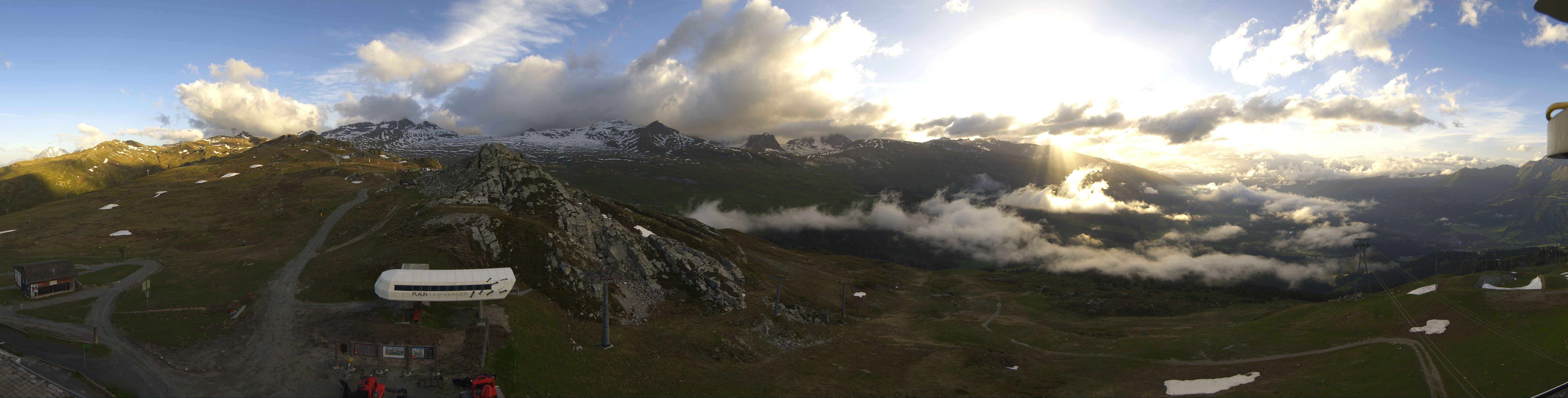 Archiv Foto Webcam Bergstation Crap Sogn Gion