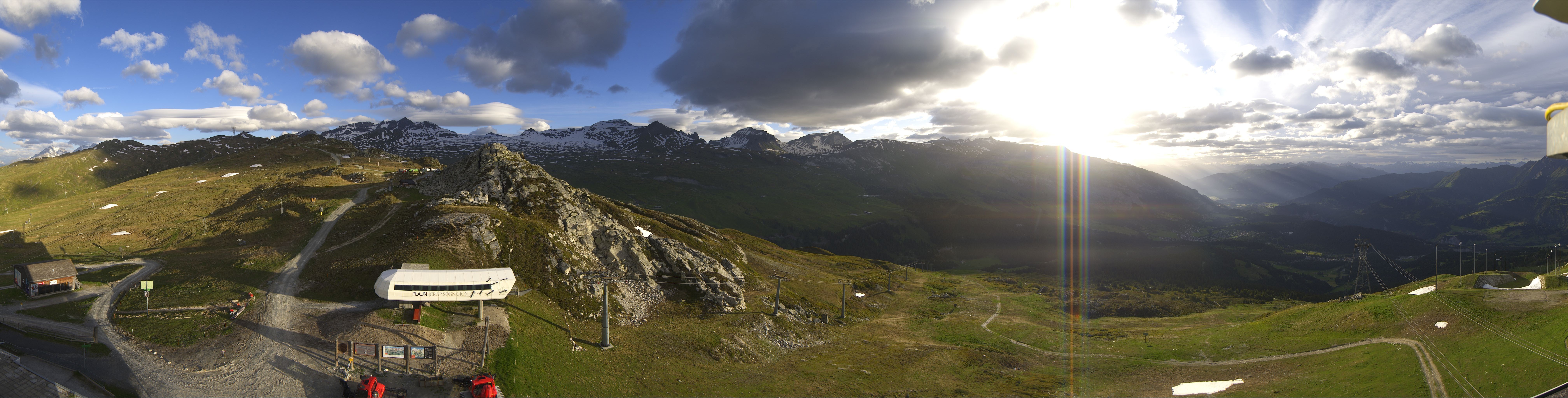 Archiv Foto Webcam Bergstation Crap Sogn Gion