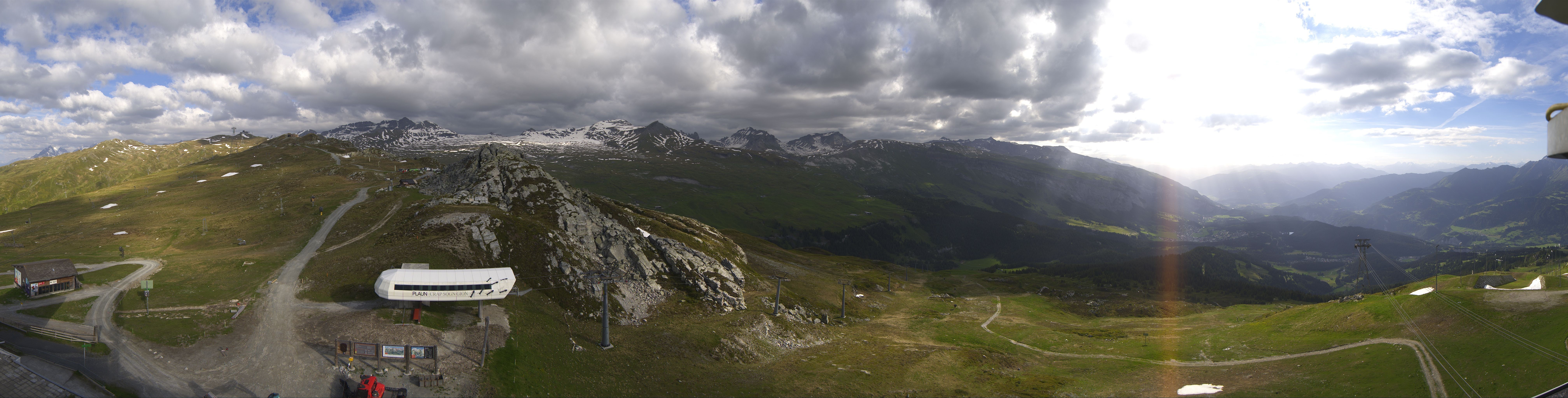 Archived image Webcam Laax - Crap Sogn Gion Top Station
