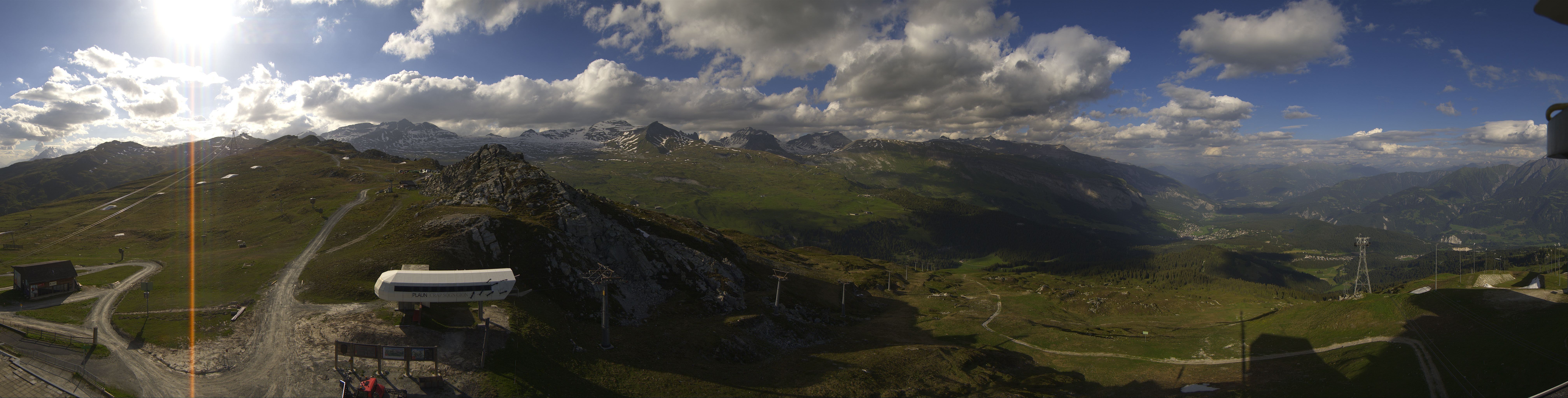 Archiv Foto Webcam Bergstation Crap Sogn Gion