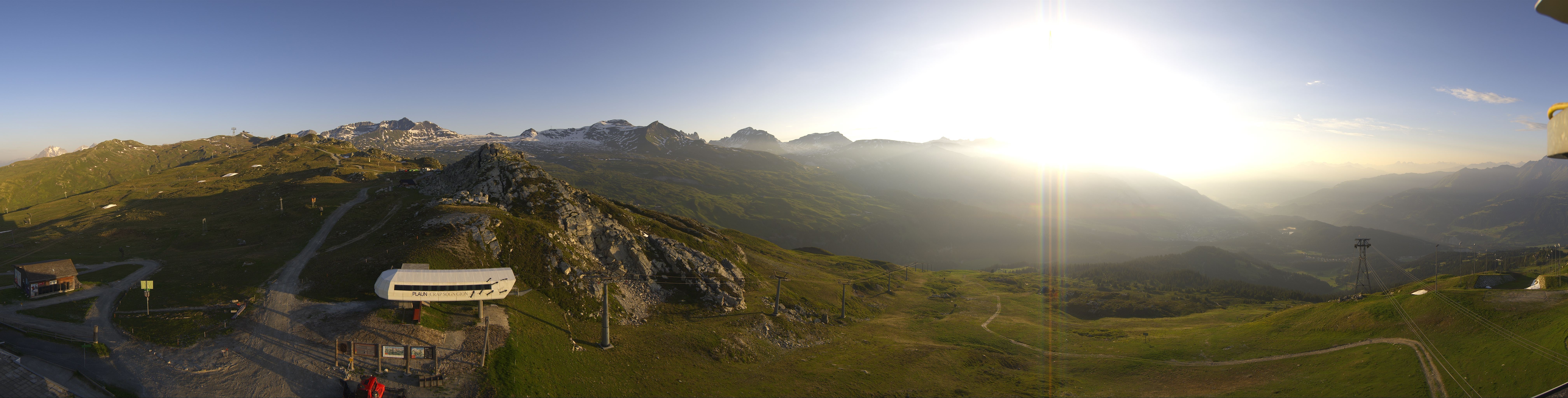 Archiv Foto Webcam Bergstation Crap Sogn Gion