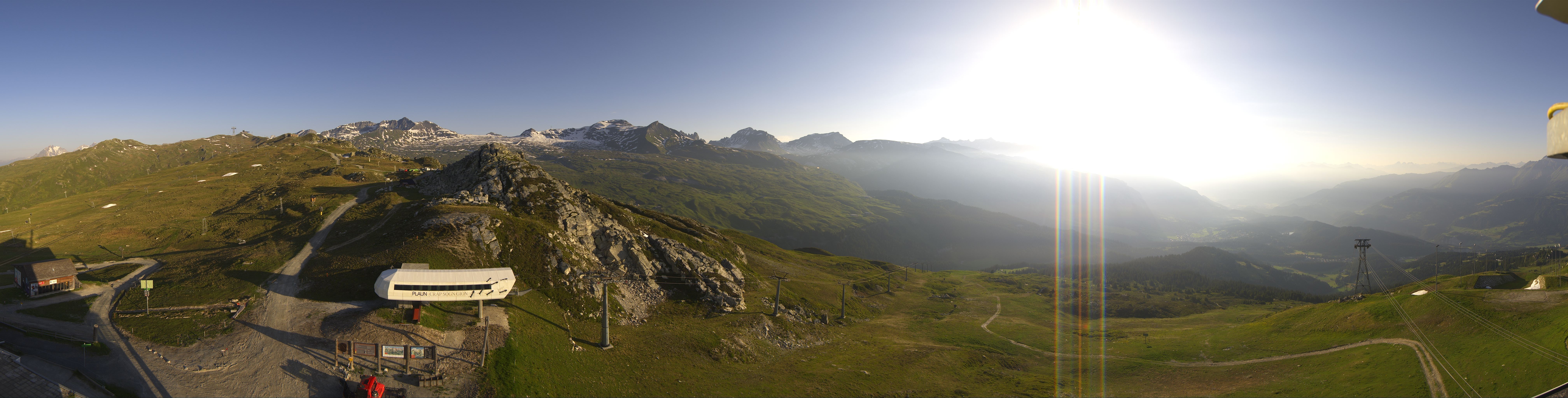 Archiv Foto Webcam Bergstation Crap Sogn Gion