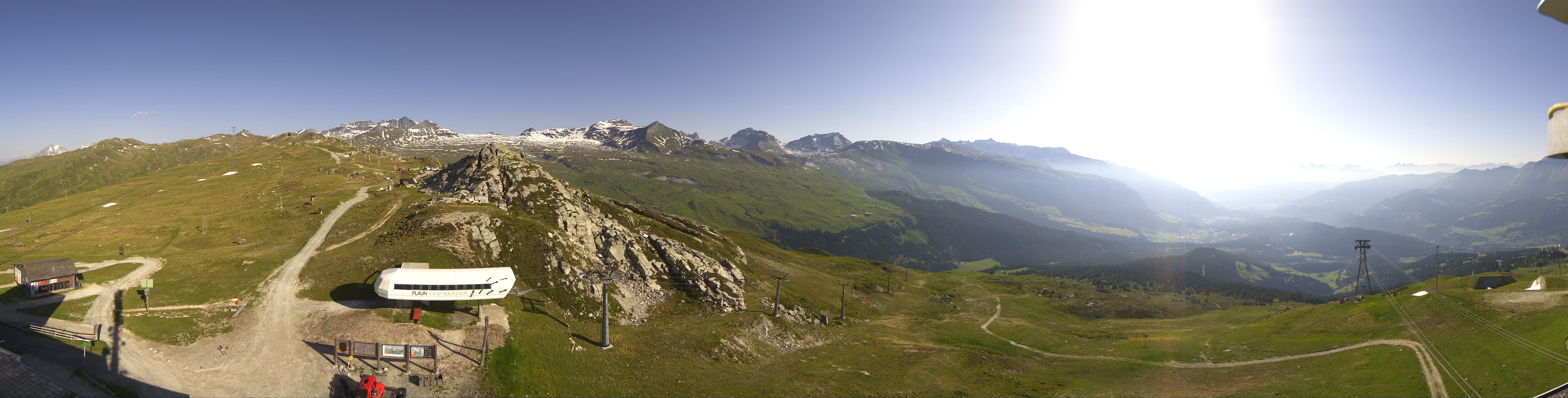 Archiv Foto Webcam Bergstation Crap Sogn Gion