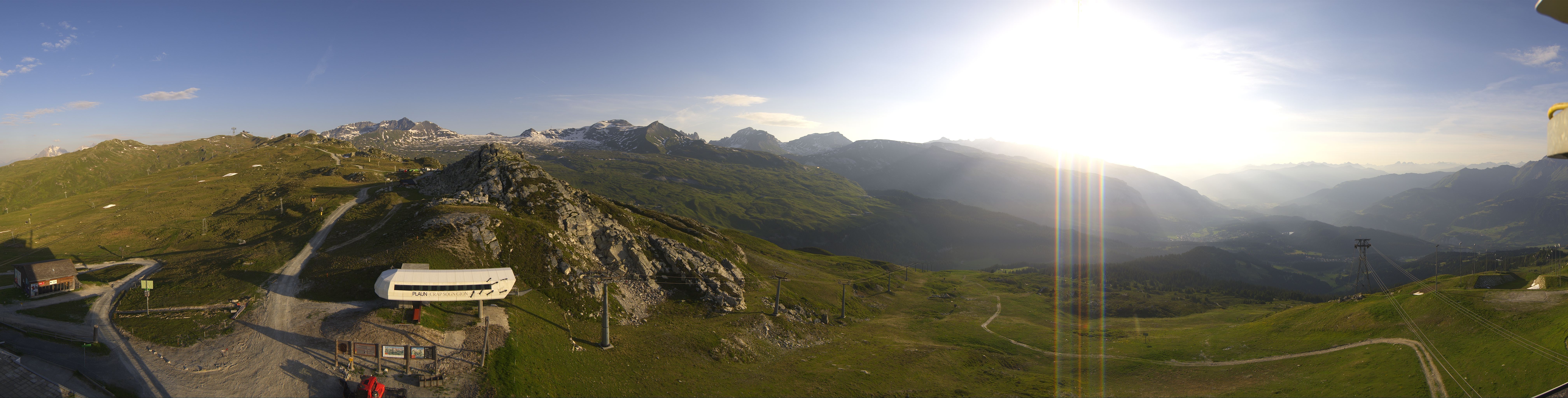 Archiv Foto Webcam Bergstation Crap Sogn Gion
