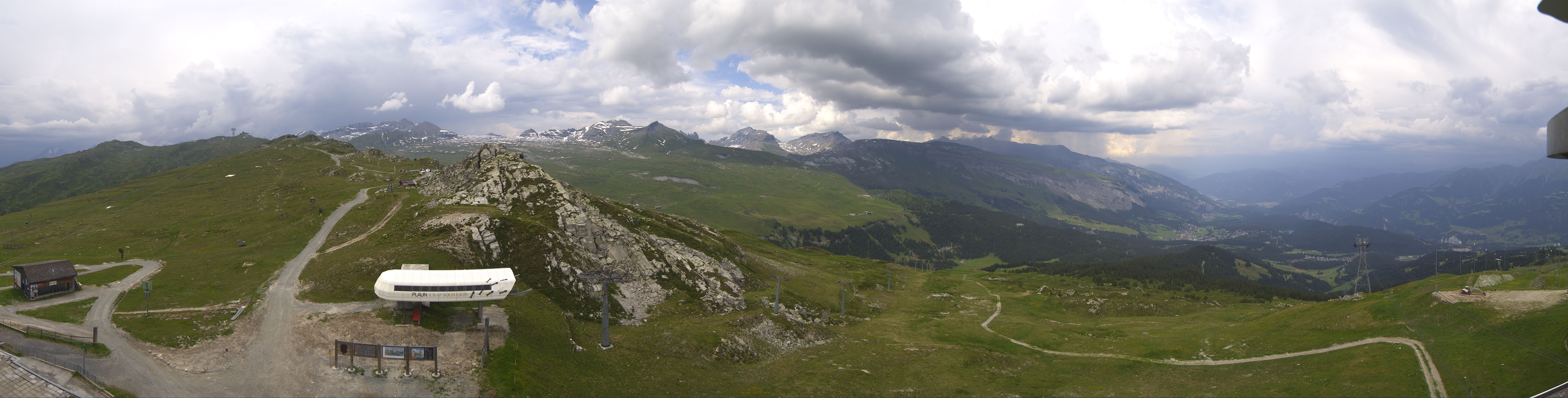 Archiv Foto Webcam Bergstation Crap Sogn Gion