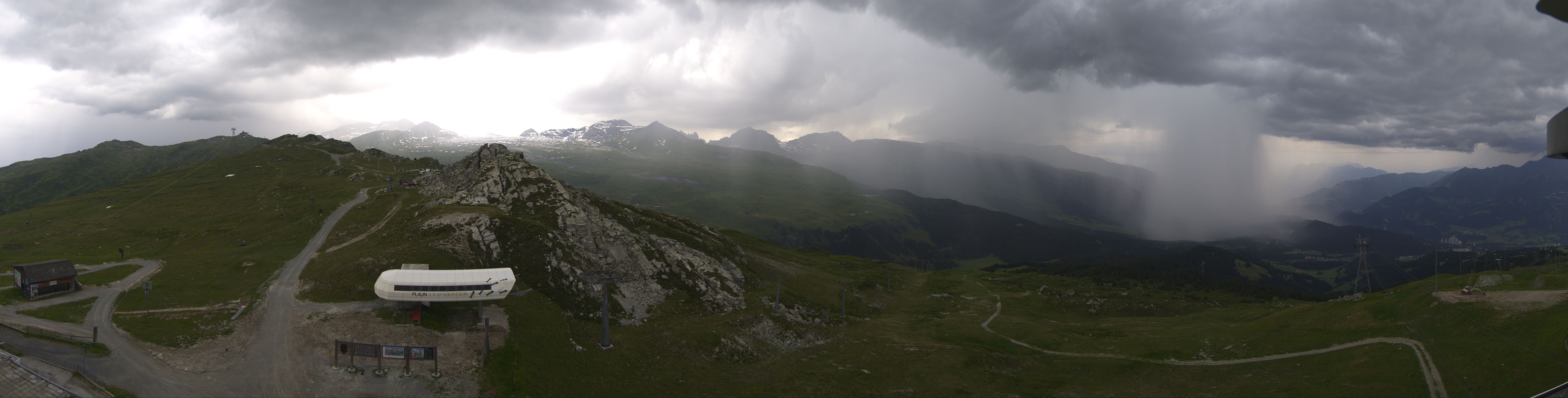 Archiv Foto Webcam Bergstation Crap Sogn Gion