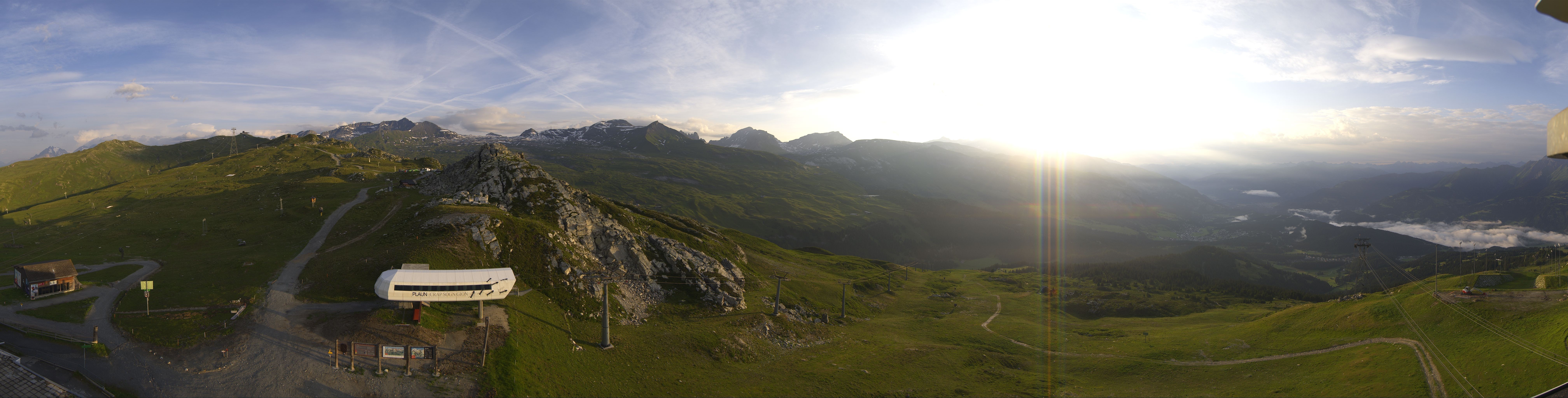 Archiv Foto Webcam Bergstation Crap Sogn Gion