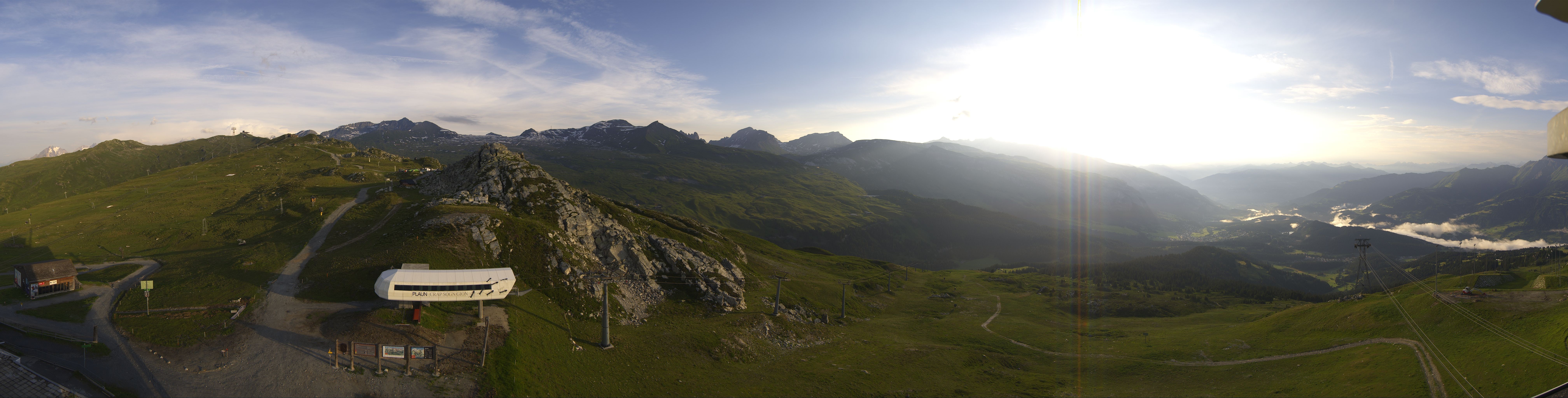 Archiv Foto Webcam Bergstation Crap Sogn Gion